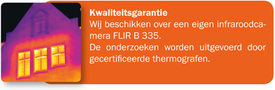 kwaliteitsgarantie infrarood